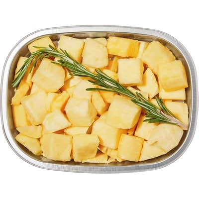 Diced Rutabagas