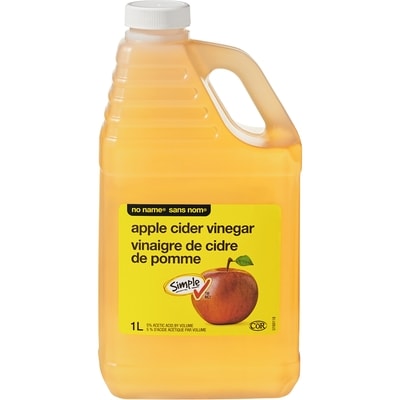 Sans Nom Vinaigre de cidre de pomme  1 l, 0,33 $/100ml