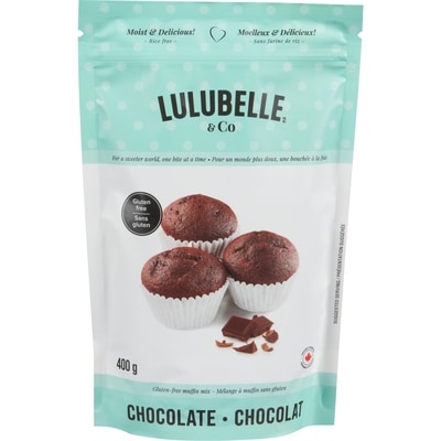 Lulubelle & Co Gluten-Free Muffin Mix Chocolate 400 g, $2.37/100g