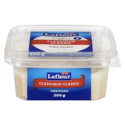 Lafleur Cretons Classic Smooth 200 g, $3.00/100g