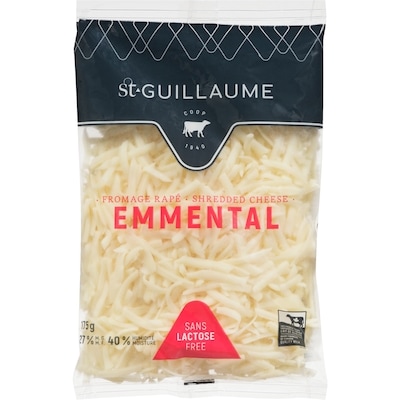 null Shredded Cheese Emmental 27% M.F. 175 g, $4.57/100g
