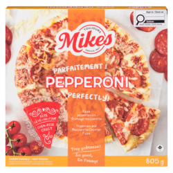 Mikes Pepperoni Pizza 805 g, $1.55/100g