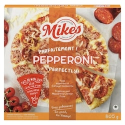 Mikes Pepperoni Pizza 805 g, $0.74/100g