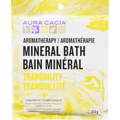 Aura Cacia Aromatherapy Mineral Bath Tranquility 70.9 g, $7.74/100g