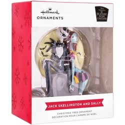 Hallmark Christmas Ornament (Disney Tim Burton's The Nightmare Before Christmas Jack Skellington and Zero) 1 ea, $13.00/1ea
