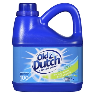 Old Dutch Absolute Clean Biodegradable Laundry Detergent Morning Breeze 4 l, $0.20/100ml