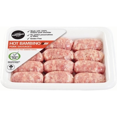 null Pork Bambino Sausage, Hot $16.51/1kg $7.49/1lb