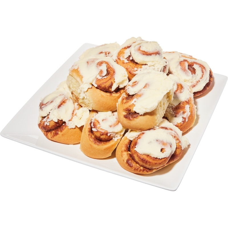 Cinnamon Buns with Cream Cheese Icing, 10 Pack