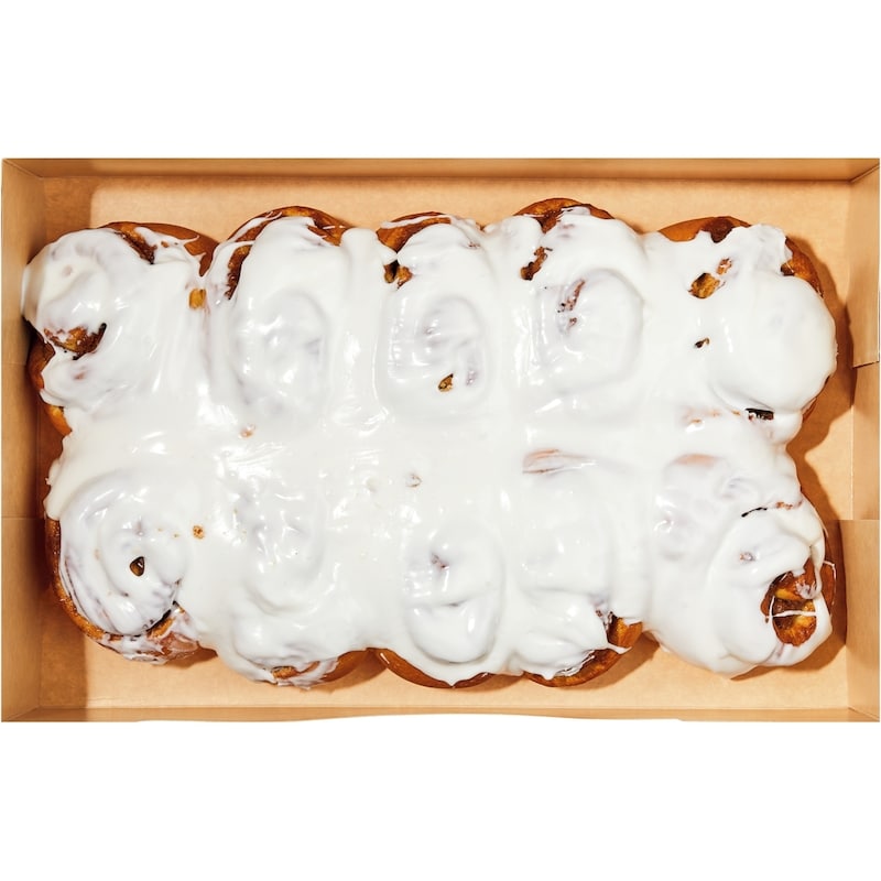 Cinnamon Buns with Danish Icing, 10 Pack