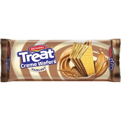 Britannia Treat Wafers Hazelnut 150 g, $1.13/100g