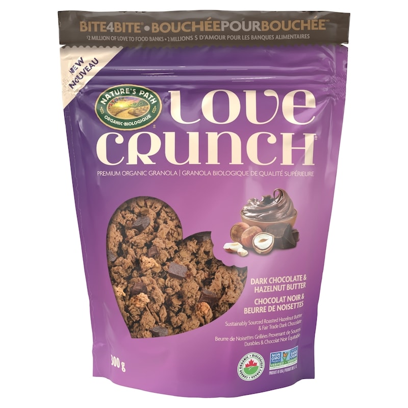 Organic Dark Chocolate & Hazelnut Butter Granola