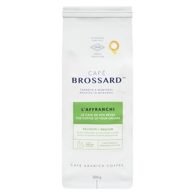 Cafe Brossard Café arabica l'affranchi velouté café moulu 300 g, 3,50 $/100g