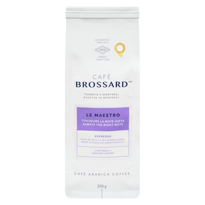 Cafe Brossard Arabica Coffee Espresso Ground Coffee 300 g, $3.50/100g