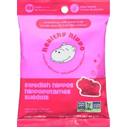 healthy hippo Swedish Hippos Natural Berry Flavour 50 g, $7.58/100g
