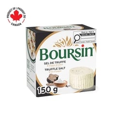 Boursin Truffle Salt Hint of Pepper Spreadable Cheese 150 g, $5.53/100g