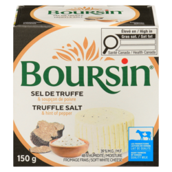 Boursin Sel de truffe et soupçon de poivre 150 g, 4,67 $/100g