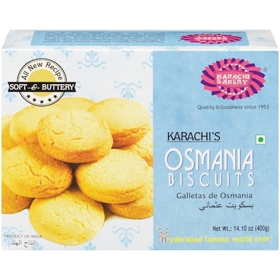 Karachi Bakery Osmania Biscuits 400 g, $1.50/100g