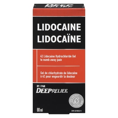 Deep Relief Lidocaine by Deep Relief® 80 ml, $24.36/100ml