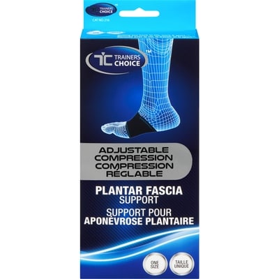 Trainers Choice Plantar Fascia Support One Size 12 ea, $1.08/1ea