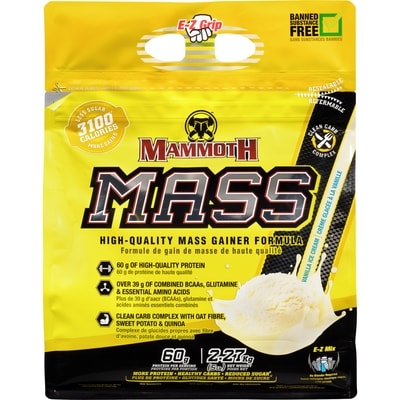 True North Mass High-Quality Mass Gainer Formula Vanilla Ice Cream 1 ea, $47.99/1ea
