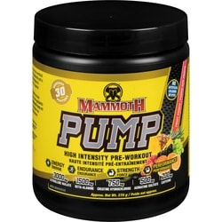 Pump High Intensity Pre-Workout Fruit Punch