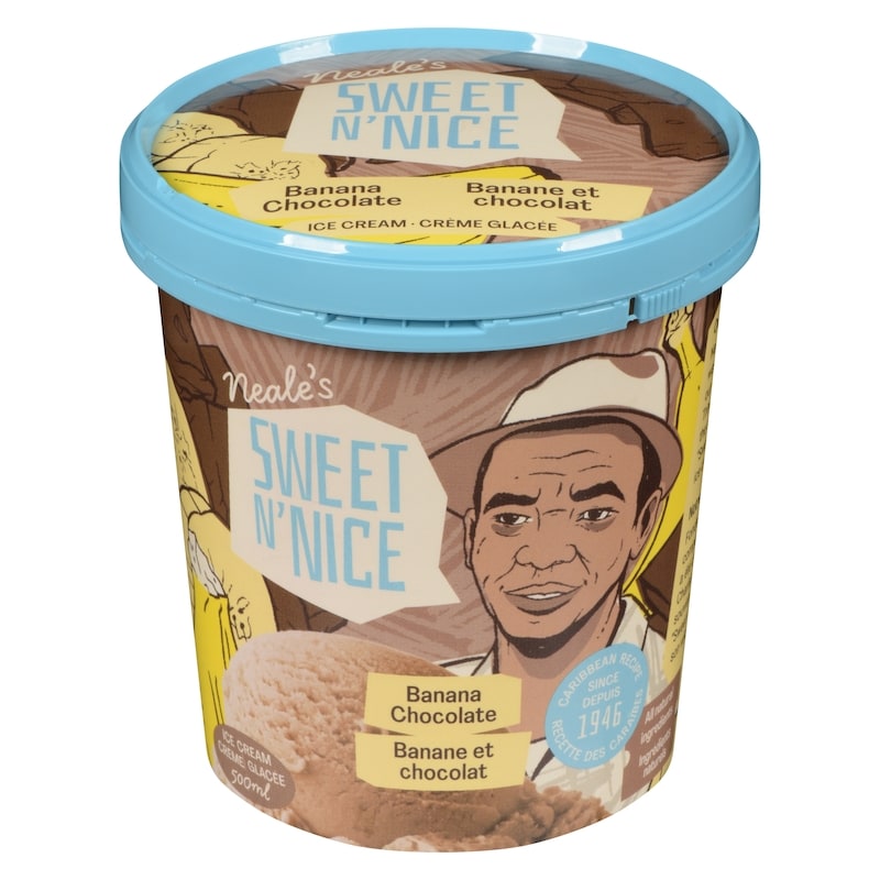 Ice Cream Banana Chocolate