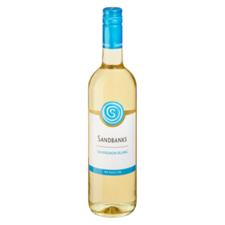 SANDBANKS White Wine Sauvignon Blanc (ID required at pick-up) 750 ml, $2.21/100ml