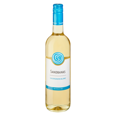 SANDBANKS White Wine Sauvignon Blanc (ID required at pick-up) 750 ml, $2.29/100ml