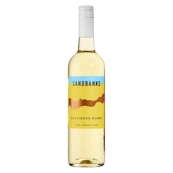 SANDBANKS White Wine Sauvignon Blanc (ID required at pick-up) 750 ml, $2.21/100ml