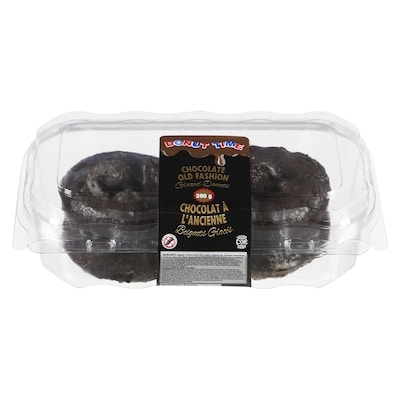 Donut Time Glazed Donuts Chocolate Old Fashion 390 g, $1.03/100g