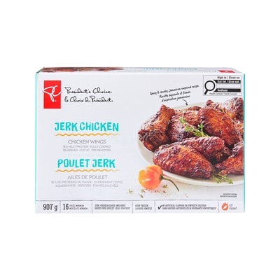 President's Choice Jerk Chicken Wings 907 g, $1.98/100g