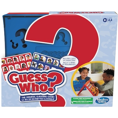Hasbro Gaming Guess Who? Original Guessing Game, Board Game for Kids Ages 6 and Up For 2 Players 1 ea, $20.00/1ea