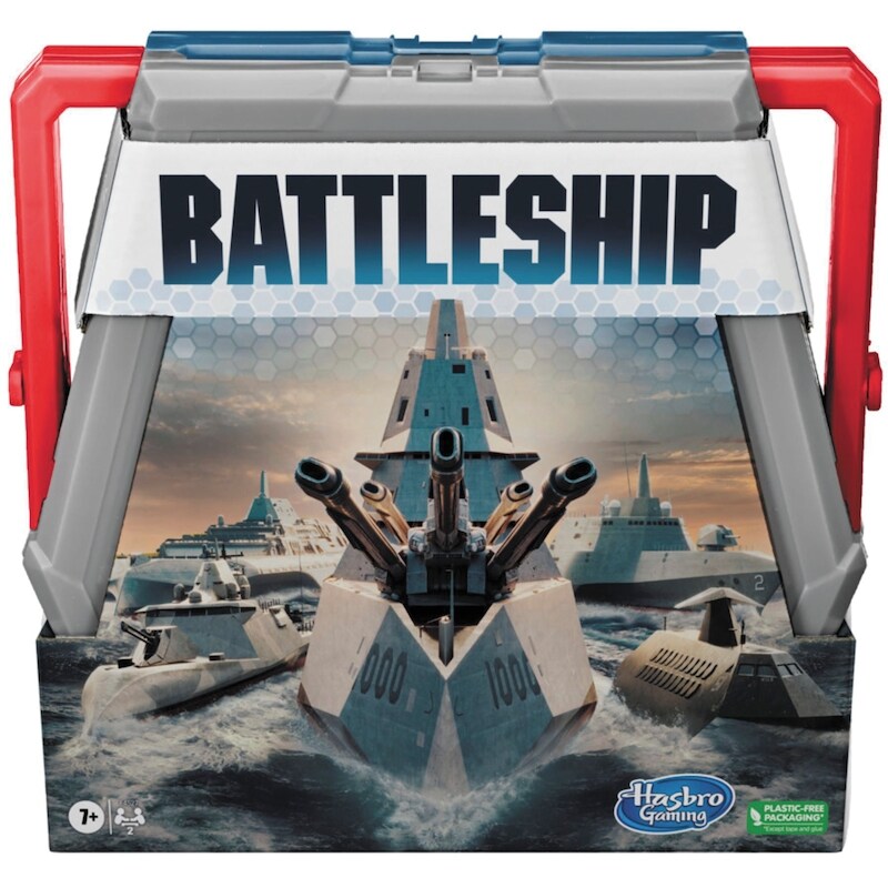 Battleship Classic Board Game, Strategy Games for 2 Players, Family Games for Ages 7+