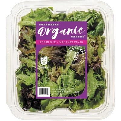 null Greenbelt Organic Fresh Mix 0.142 kg, $4.22/100g