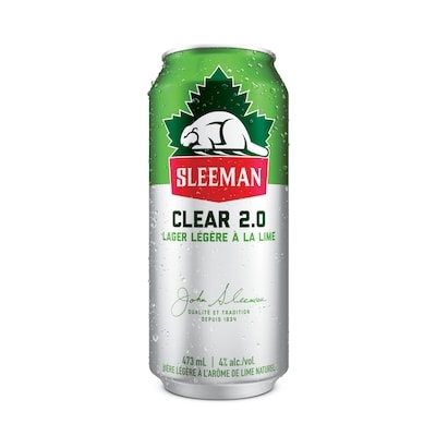 Sleemans Lager Legere a la lime (Pièce d’identité requise au moment du ramassage) 473 ml, 0,81 $/100ml