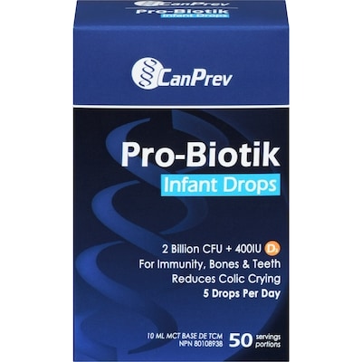 CanPrev Pro-Biotik Infant Drops Mct Base 10 ml, $194.90/100ml