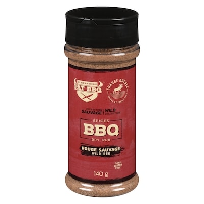 Pat BBQ Épices bbq rouge sauvage 140 g, 6,42 $/100g