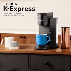 Keurig K-Express Single Serve K-Cup Pod Coffee Maker, With A