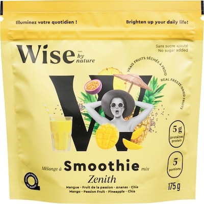 Wise by nature WSBN MANGO PASSION FRUIT PIN 175 g, 7,99 $/100g