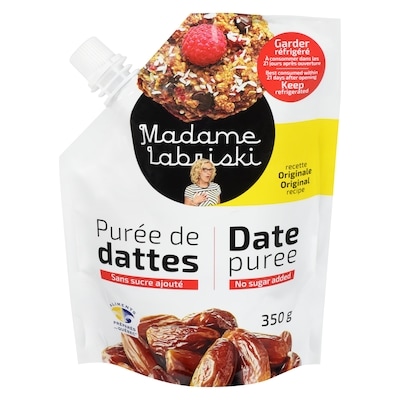 Madame Labriski Purée de dattes recette originale 350 g, 2,28 $/100g
