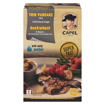 Capel Foods Thin Pancake Mix Buckwheat 304 g, $2.63/100g