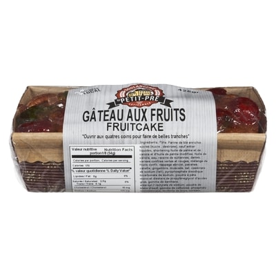 null Fruitcake 400 g, $2.25/100g