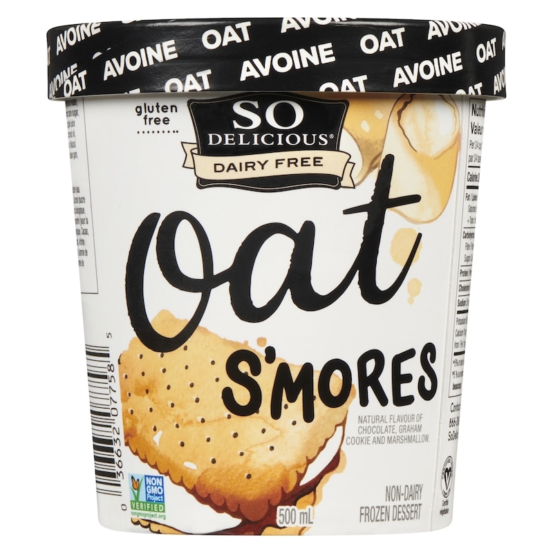Non-Dairy Frozen Dessert Oat S'Mores