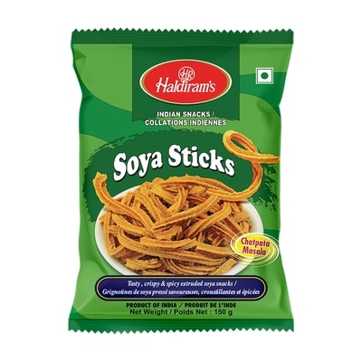 Haldiram’s Bâtons de soja 150 g, 1,33 $/100g