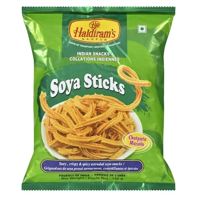 Haldiram’s Bâtons de soja 150 g, 1,33 $/100g