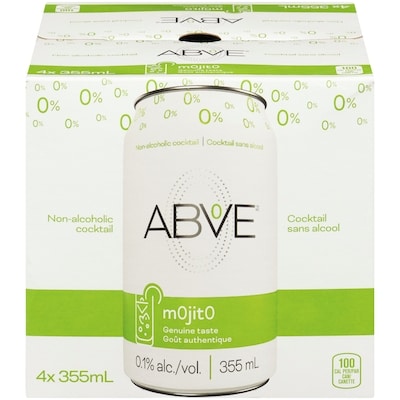 Above Non-Alcoholic Cocktail Mojito 4x355.0 ml, $0.67/100ml