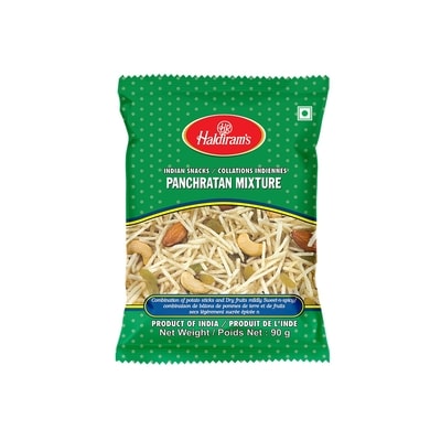 Haldiram’s Mélange de Panchratan 90 g, 2,54 $/100g