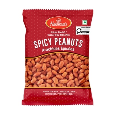 Haldiram’s Cacahuètes Masala épicées 150 g, 1,33 $/100g