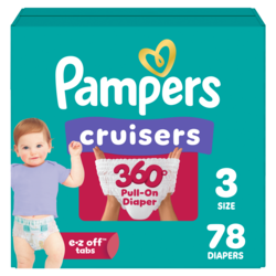 Diapers - Cruisers 360° - Size 3, 78 Count