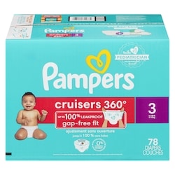 Cruisers 360 Diapers Size 3 78 Count